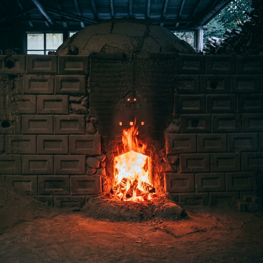 炭焼き窯
